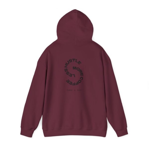 coffee hustle unisex hooded sweatshirt | cozy sweatshirt for coffee lovers | perfect gift for birthdays, holidays, and relaxation