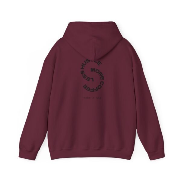 coffee hustle unisex hooded sweatshirt | cozy sweatshirt for coffee lovers | perfect gift for birthdays, holidays, and relaxation