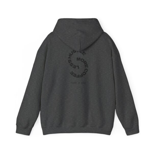 coffee hustle unisex hooded sweatshirt | cozy sweatshirt for coffee lovers | perfect gift for birthdays, holidays, and relaxation