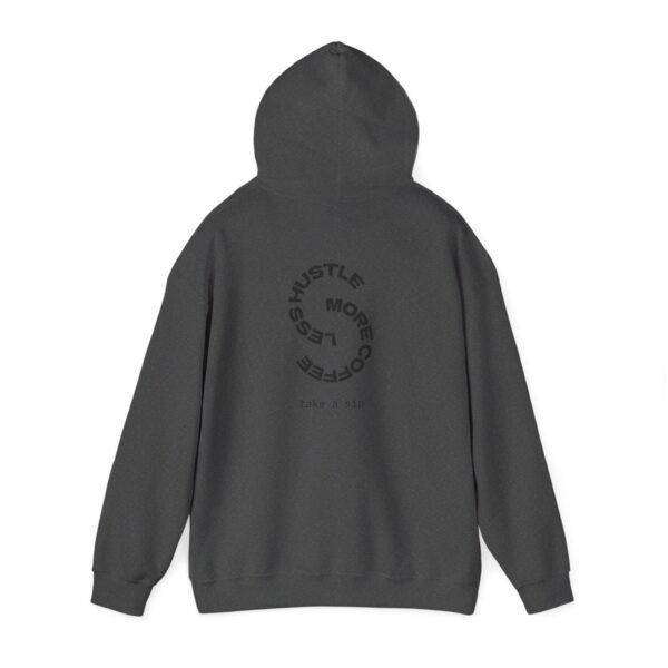 coffee hustle unisex hooded sweatshirt | cozy sweatshirt for coffee lovers | perfect gift for birthdays, holidays, and relaxation