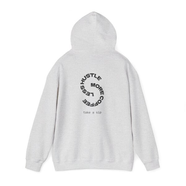 coffee hustle unisex hooded sweatshirt | cozy sweatshirt for coffee lovers | perfect gift for birthdays, holidays, and relaxation
