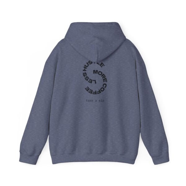 coffee hustle unisex hooded sweatshirt | cozy sweatshirt for coffee lovers | perfect gift for birthdays, holidays, and relaxation