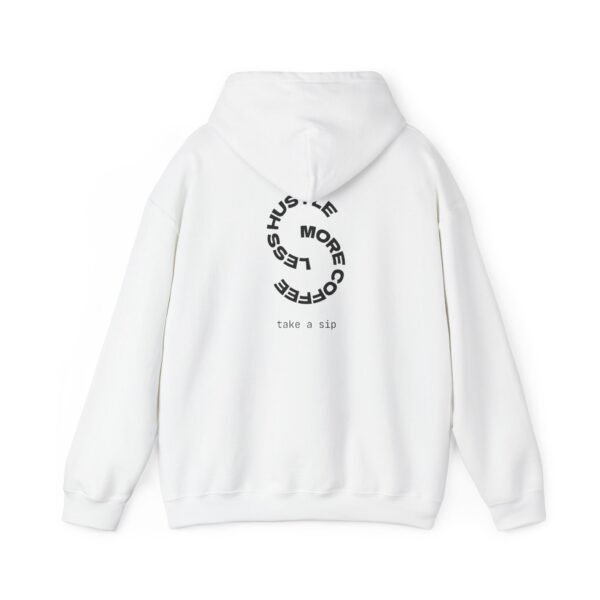 coffee hustle unisex hooded sweatshirt | cozy sweatshirt for coffee lovers | perfect gift for birthdays, holidays, and relaxation