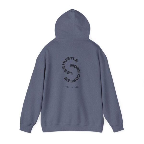 coffee hustle unisex hooded sweatshirt | cozy sweatshirt for coffee lovers | perfect gift for birthdays, holidays, and relaxation